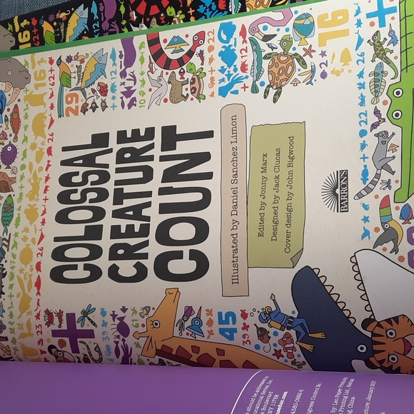 Kid Animal Search Photo Book Addition Colossal Creature Count Activity Books 2 - Picture 3 of 4